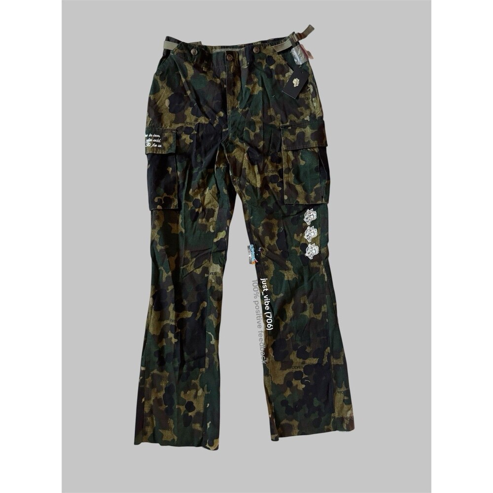 Darc Sport Cerberus Fatigue Bootcut Camo Pants Men’s Size 32 NWT